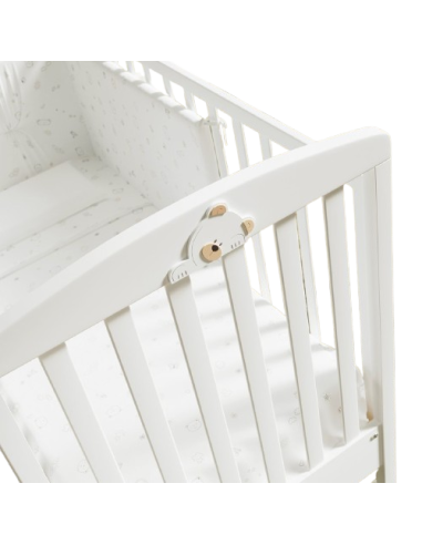 Erbesi - Set Lettino Cucù + Bagnetto + Piumone Sfilabile - Spedizione Gratuita