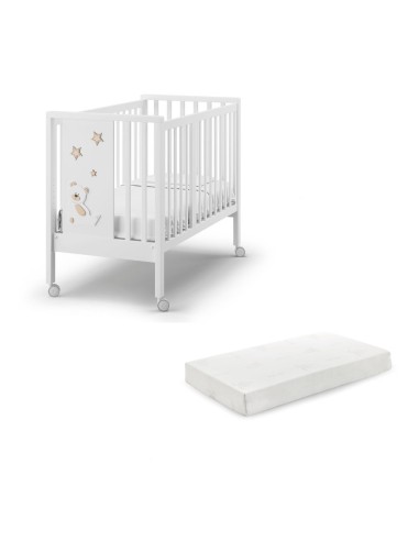 Erbesi - Set Lettino Evo Cucù + Materasso Culla