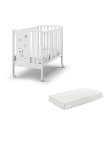 Erbesi - Set Lettino Evo Cucù + Materasso Culla