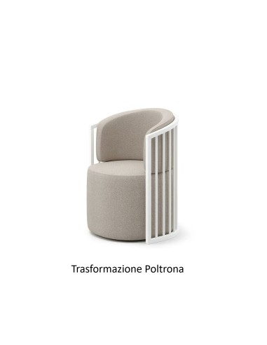 Erbesi - Set Lettino Forever + Rivestimento Culla + Piumone + Set Pouf Con Schienale - Spedizione Gratuita