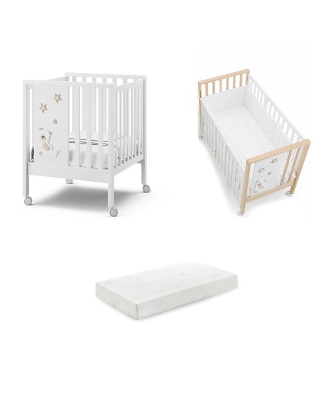 Erbesi - Set Lettino Maxi Cucù + Materasso Culla + Piumone Maxi Cucù - Spedizione Gratuita