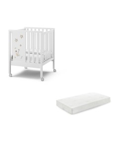 Erbesi - Set Lettino Maxi Cucù + Materasso Culla - Spedizione Gratuita