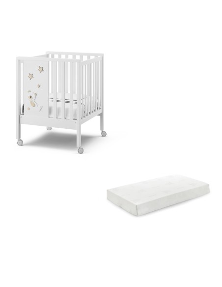 Erbesi - Set Lettino Maxi Cucù + Materasso Culla - Spedizione Gratuita