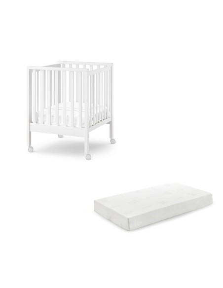 Erbesi - Set Lettino Maxi + Materasso Culla - Spedizione Gratuita