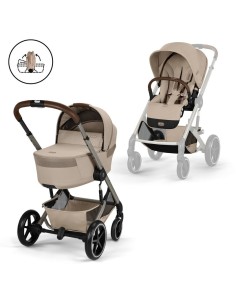 Cybex - Duo Balios S Lux 2026 Con Navicella Richiudibile - Spedizione Gratuita