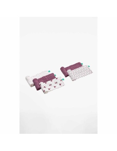 Koala Babycare - Soft Touch Set di 5 mussole di 50x25 cm
