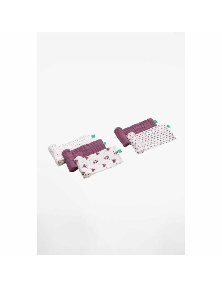Koala Babycare - Soft Touch Set di 5 mussole di 50x25 cm