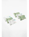 Koala Babycare - Soft Touch set da 6 Mussole 30x30 Blossom Green