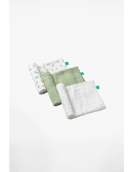 Koala Babycare - Soft Touch Set da 3 Mussole 80x80