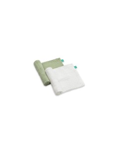 Koala Babycare - Soft Touch set da 2 Mussole 120x120cm Sage Green