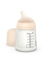 Suavinex - Biberon Zero.Zero 180ml Speciale Allattamento con Tettarella in Silicone Anticolica