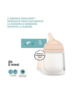 Suavinex - Biberon Zero.Zero 180ml con Tettarella in Silicone Anticolica Flusso Lento 2