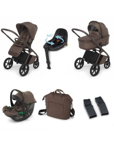 Foppapedretti - Promo Trio Commander Con Disk Infant, Adattatori, Disk Grow, Base Disk E Borsa Elegant