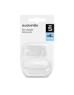 Suavinex - Tettarelle In Silicone Biberon Antigoccia