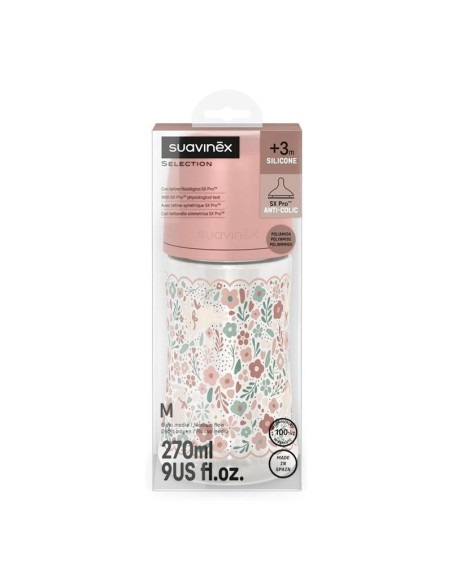 Suavinex -  Wonderlamd Biberon 270ml Liberty Flusso M