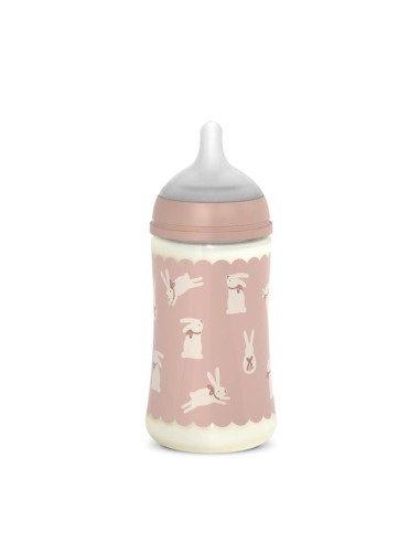 Suavinex - Biberon Wonder Silicone Coniglio 270ml