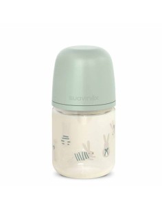 Suavinex - Biberon in Vetro Wonder flusso Lento 120 ml