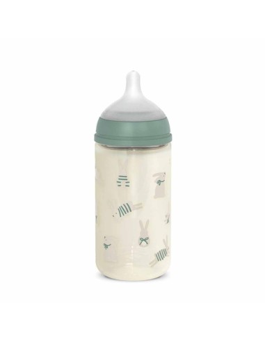Suavinex - Wonderland Biberon in Vetro 240ml Flusso Medio