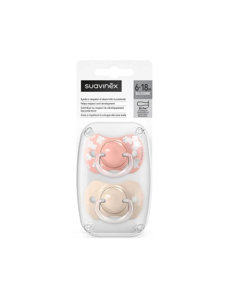 Suavinex - Ciuccio Fisiologico Wild&Free 6-18 Mesi