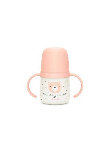 Suavinex - La prima tazza con beccuccio in silicone da 150 ml Wild & Free