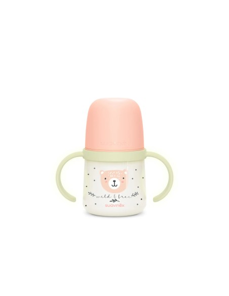 Suavinex - La prima tazza con beccuccio in silicone da 150 ml Wild & Free