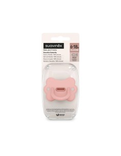 Suavinex - Ciuccio fisiologico SX Pro 6-18 mesi Farfalla Colour Essence