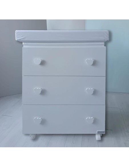 Nanan - Bagnetto 3 Cassetti Con Pomelli Orsetto - Spedizione Gratuita