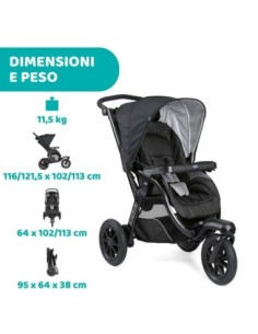 Chicco - Trio Activ3 TOP - Spedizione Gratuita 2