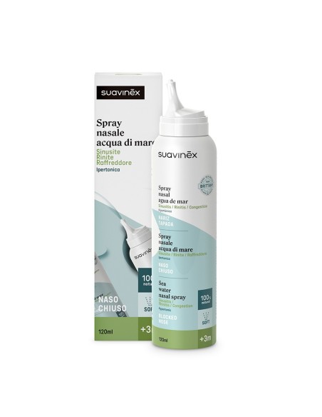 Suavinex - Spray Nasale Ipertonico +3 120  ml