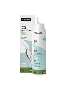 Suavinex -  Spray Nasale Ipertonico all'Aloe e Menta +6A 120 ml