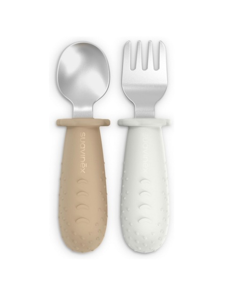 Suavinex - Set Essence 2 Posate  Evolutive Inox