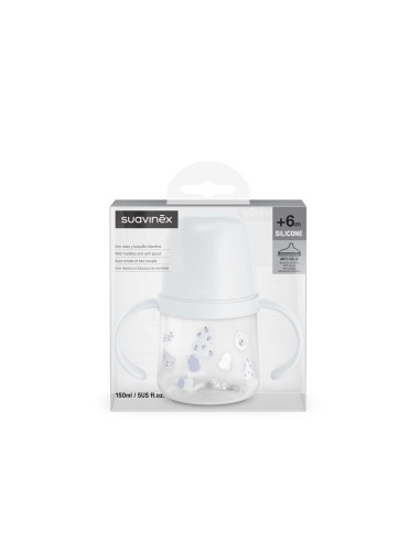 Suavinex - Biberon Antigoccia Con Manici Wild&Free 150ml +6mesi