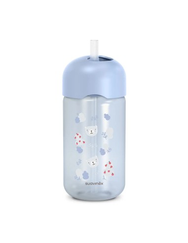 Suavinex - Biberon Antigoccia Con Cannuccia Wild&Free 340ml +18mesi