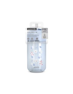 Suavinex - Biberon Antigoccia Con Cannuccia Wild&Free 340ml +18mesi 2