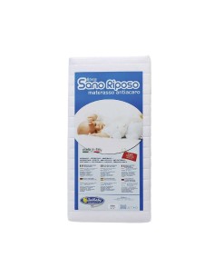 Italbaby - Materasso Sano Riposo 125x60x12 cm – Ortopedico e Antiacaro