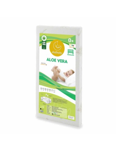 Italbaby - Materasso per bambini Aloe Vera 60x120 cm