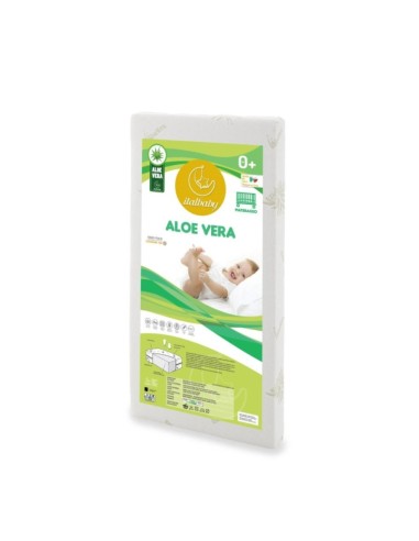 Italbaby - Materasso per bambini Aloe Vera 70x140 cm