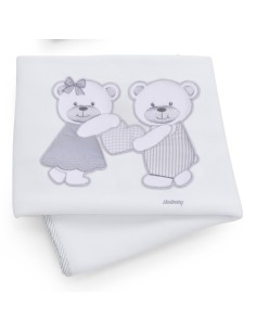 Italbaby - Coperta Piquè per Lettino Dolci Coccole