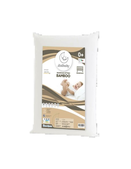 Italbaby - Guanciale in Bamboo per Lettino 1 - 6 anni