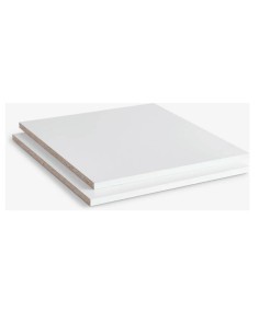 Italbaby - Set 2 Ripiani Armadio Bianco