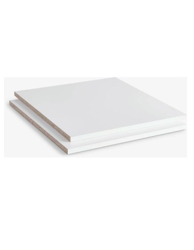 Italbaby - Set 2 Ripiani Armadio Bianco