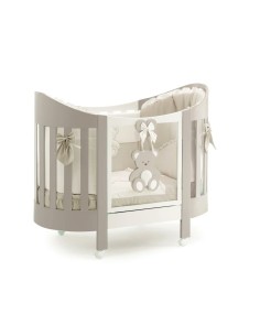 Italbaby - Set Ovale Peluche con Materasso - Spedizione Gratuita