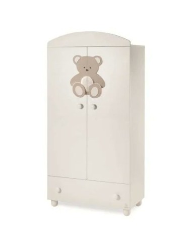 Italbaby - Armadio Bianco Peluche - Spedizione Gratuita