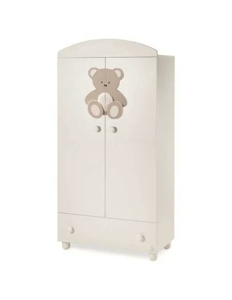 Italbaby - Armadio Bianco Peluche - Spedizione Gratuita
