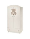Italbaby - Armadio Bianco Peluche - Spedizione Gratuita