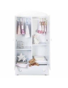 Italbaby - Armadio My Teddy Bianco/Tortora - Spedizione Gratutita 2