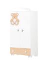 Italbaby - Armadio Peluche Bianco/Naturale