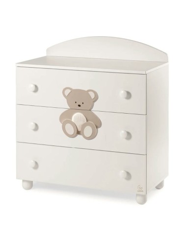 Italbaby - Comò Bianco Peluche