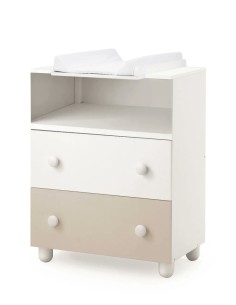 Italbaby - Cassettiera Easy Dresser Tortora - Spedizione Gratuita 2