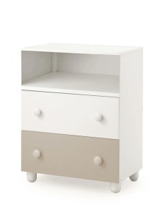 Italbaby - Cassettiera Easy Dresser Tortora - Spedizione Gratuita